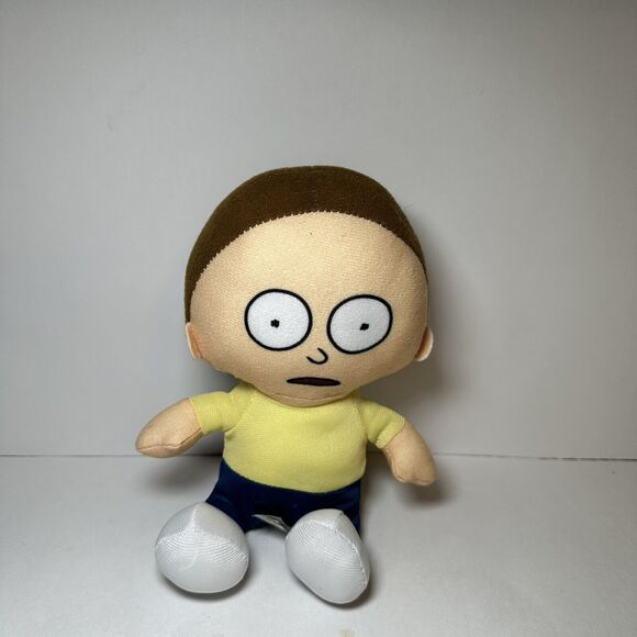 Morty Rick and‎ Morty Toy Factory Adult Swim Plush Stuffed Animal Doll Morty - Picture 1 of 2